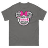 Breast Cancer Mouse Pink Bow Tee - JohnVsGBMCharcoalS