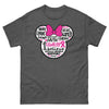 Breast Cancer Mouse Pink Bow Tee - JohnVsGBMDark HeatherS