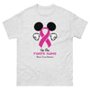 Breast Cancer Mouse Pink Ribbon Tee - JohnVsGBMAshS