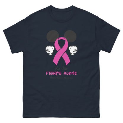 Breast Cancer Mouse Pink Ribbon Tee - JohnVsGBMNavyS