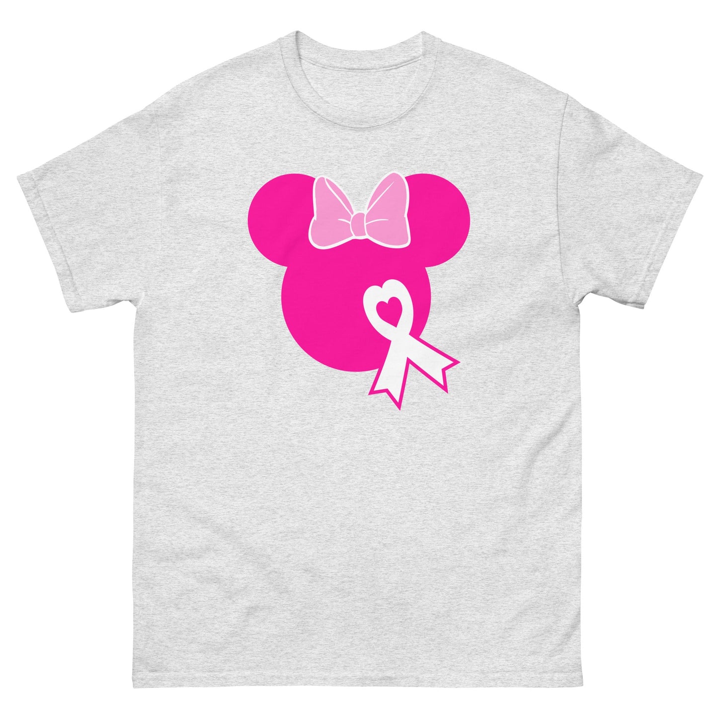 Breast Cancer Mouse Solid Pink Tee - JohnVsGBMAshS