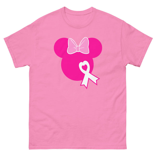 Breast Cancer Mouse Solid Pink Tee - JohnVsGBMAzaleaS