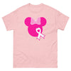 Breast Cancer Mouse Solid Pink Tee - JohnVsGBMLight PinkS