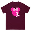 Breast Cancer Mouse Solid Pink Tee - JohnVsGBMMaroonS