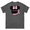 Breast Cancer Mouse Survivor Tee - JohnVsGBMDark HeatherS