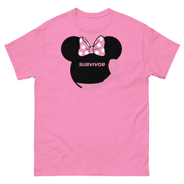 Breast Cancer Mouse Survivor Tee - JohnVsGBMAzaleaS