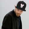 Breast Cancer Mouse Themed Cap - JohnVsGBMSilver/ Black