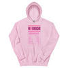 Breast Cancer Nutritional Facts Hoodie - JohnVsGBMLight PinkS