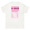 Breast Cancer Nutritional Facts Tee - JohnVsGBMWhiteS