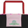 Breast Cancer Pink Large Tote Bag - JohnVsGBMRed
