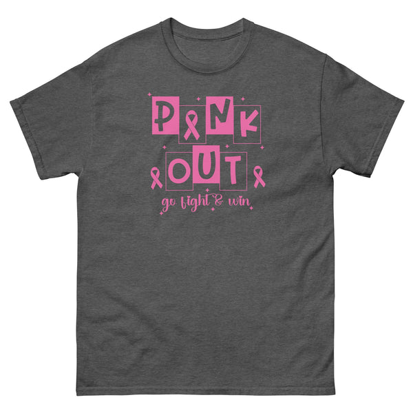 Breast Cancer Pink Out Tee - JohnVsGBMDark HeatherS