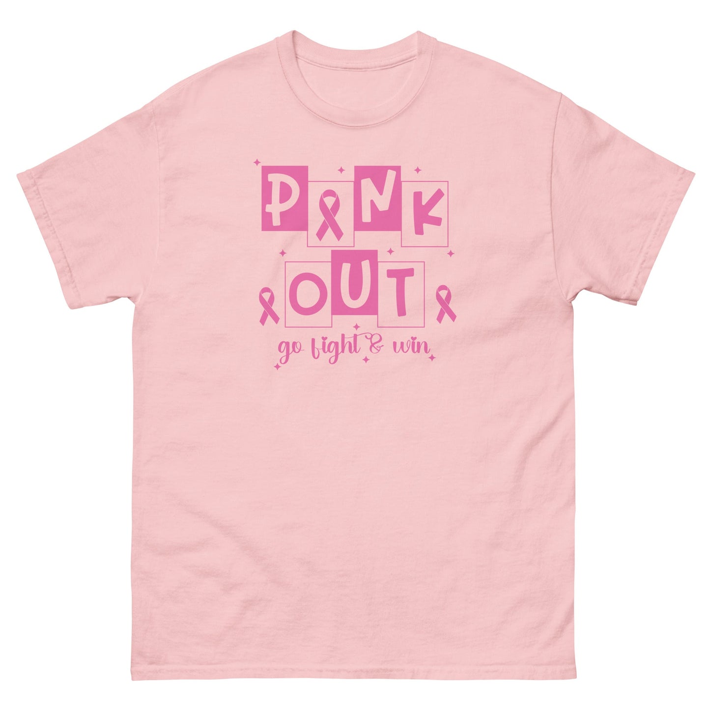 Breast Cancer Pink Out Tee - JohnVsGBMLight PinkS