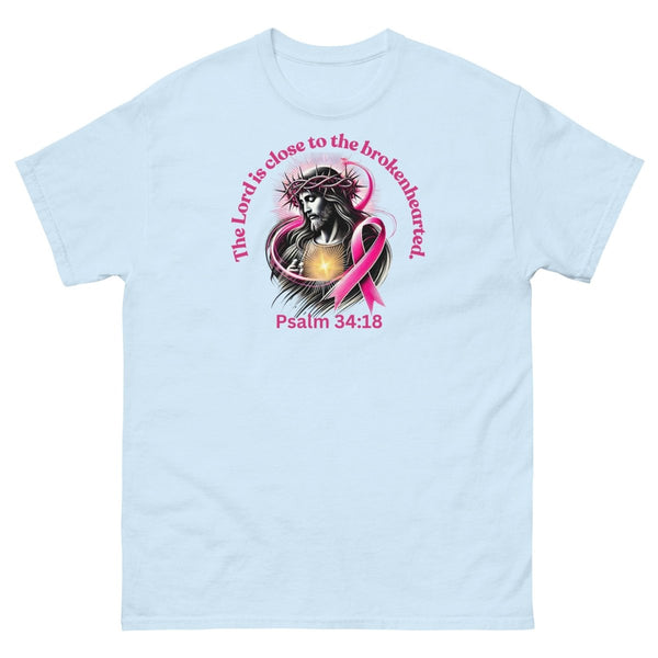 Breast Cancer Psalm Tee - JohnVsGBMLight BlueS