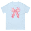 Breast Cancer Ribbon Tee - JohnVsGBMLight BlueS