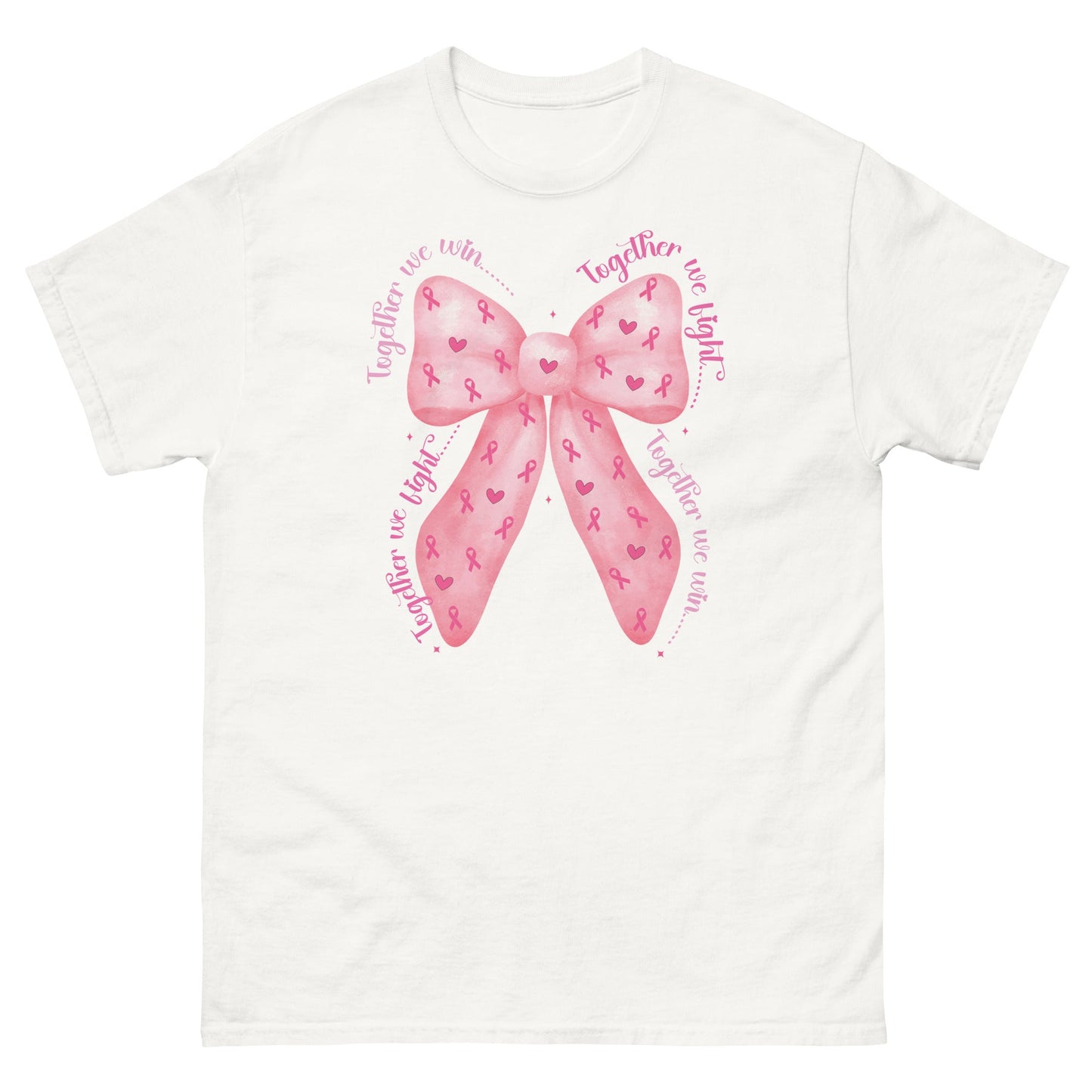 Breast Cancer Ribbon Tee - JohnVsGBMWhiteS