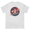 Breast Cancer Rings Galaxy Tee - JohnVsGBMAshS