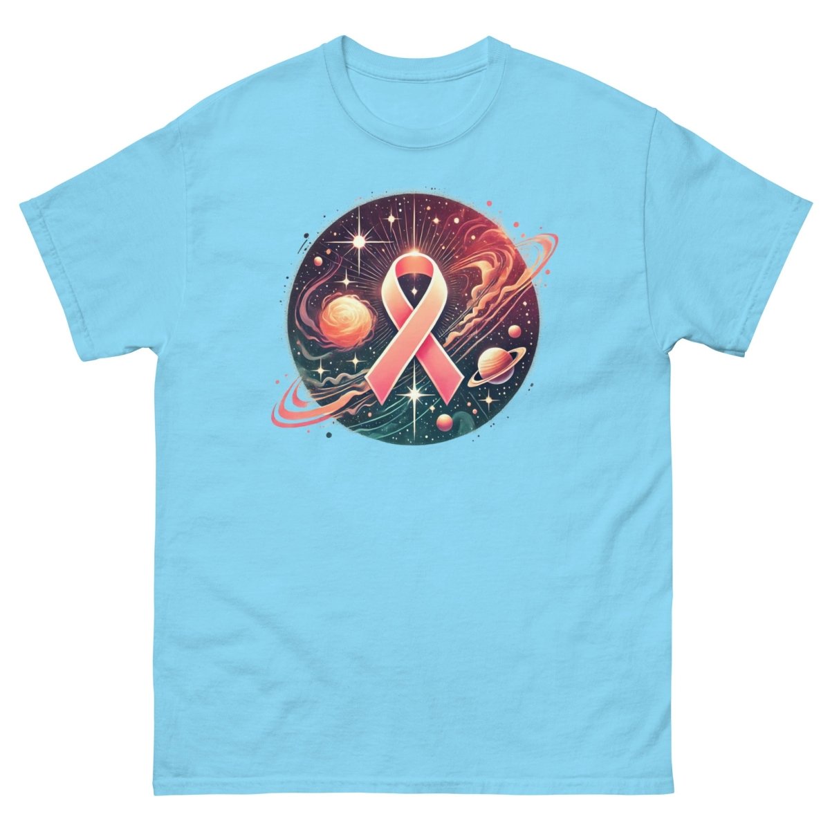 Breast Cancer Rings Galaxy Tee - JohnVsGBMSkyS