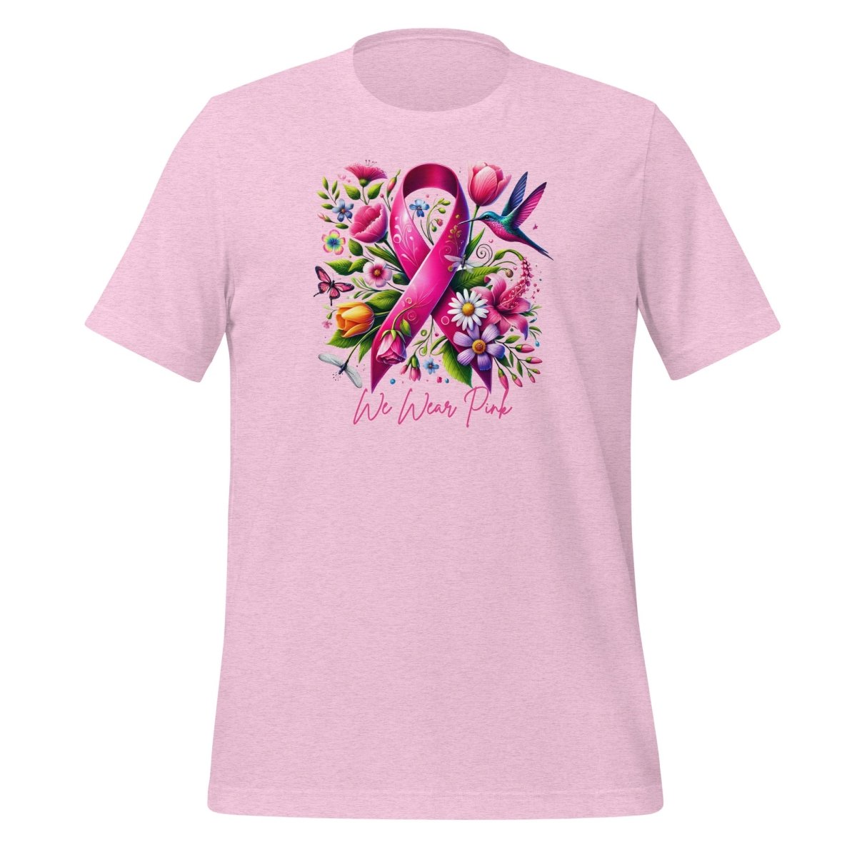 Breast Cancer Spring Tee - JohnVsGBMHeather Prism LilacS