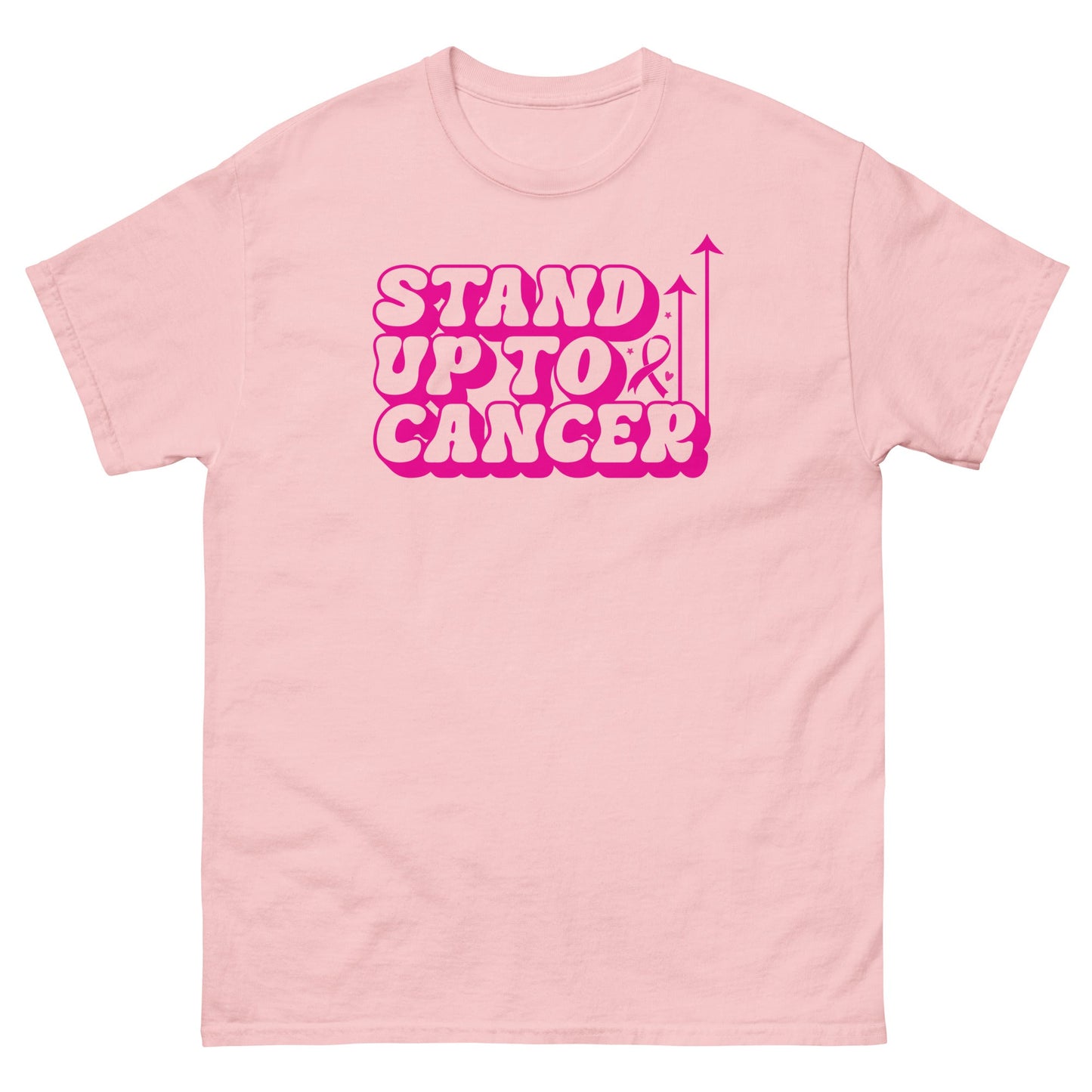 Breast Cancer Stand Up Tee - JohnVsGBMLight PinkS