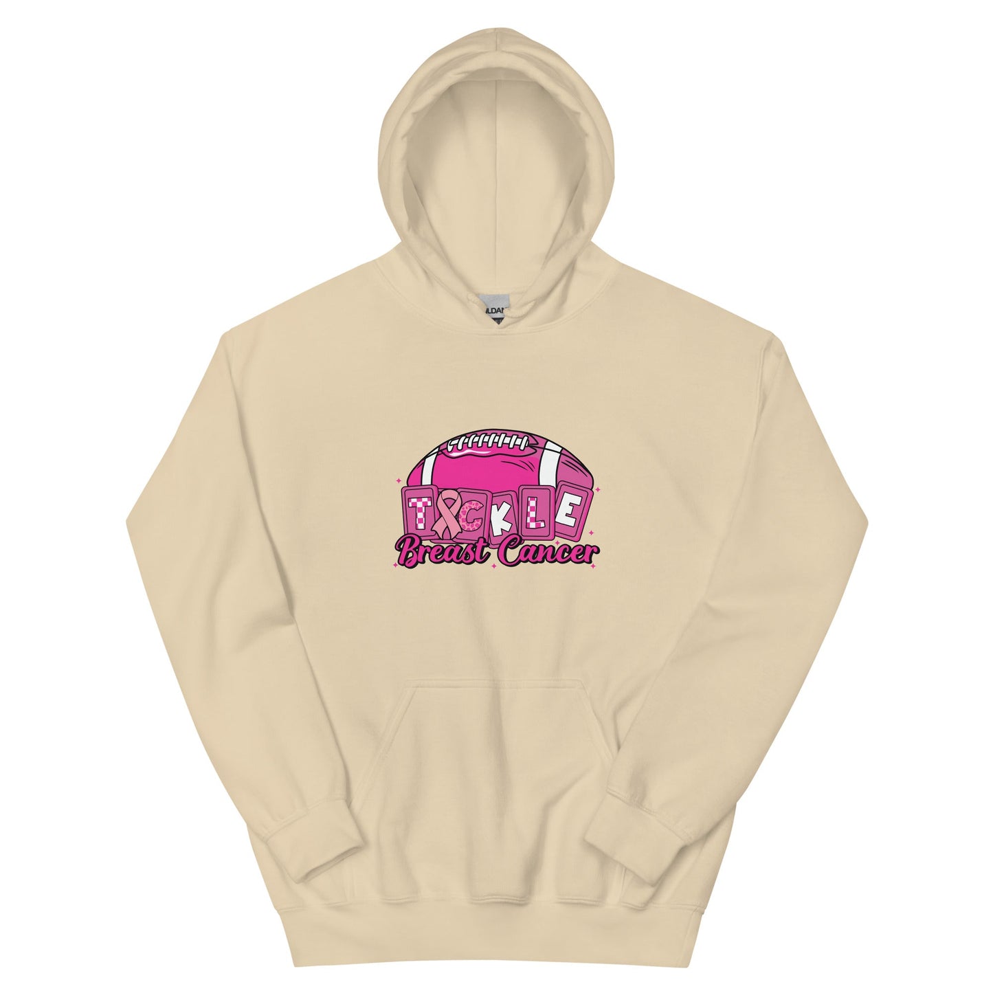 Breast Cancer Tackle Hoodie - JohnVsGBMSandS