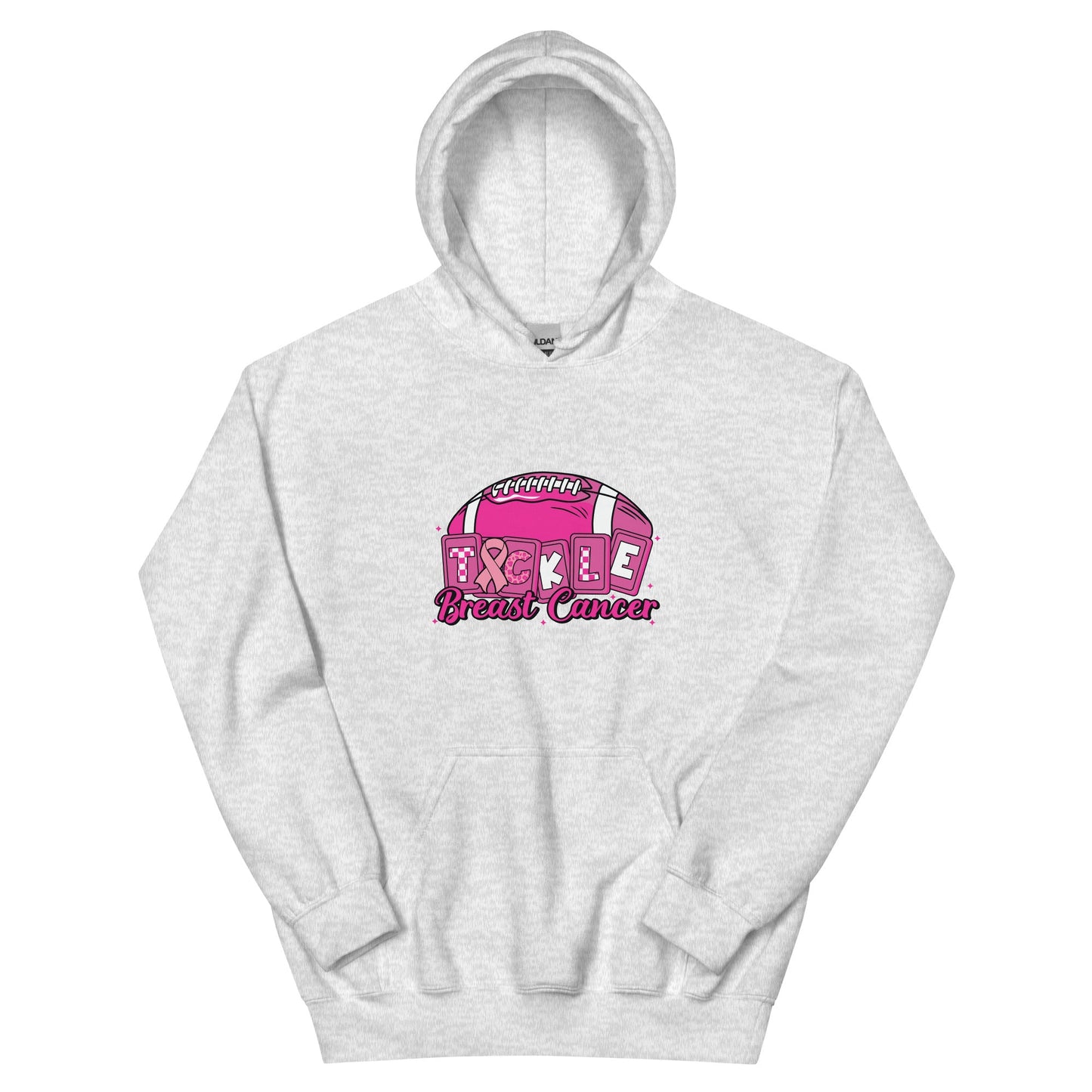 Breast Cancer Tackle Hoodie - JohnVsGBMAshS