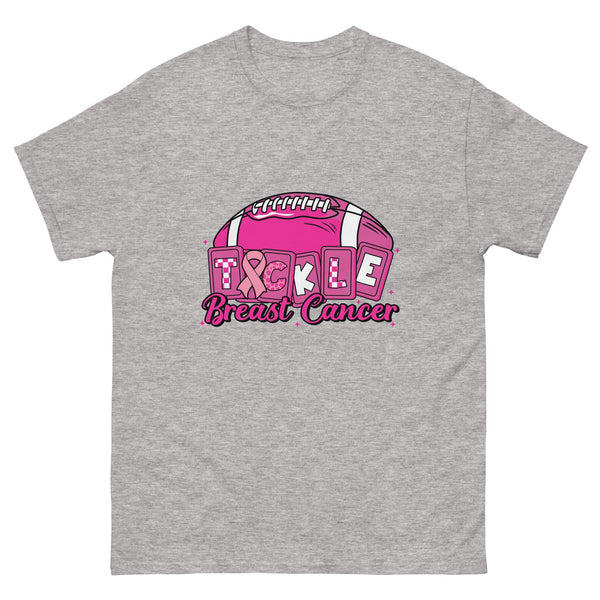 Breast Cancer Tackle Tee - JohnVsGBMSport GreyS