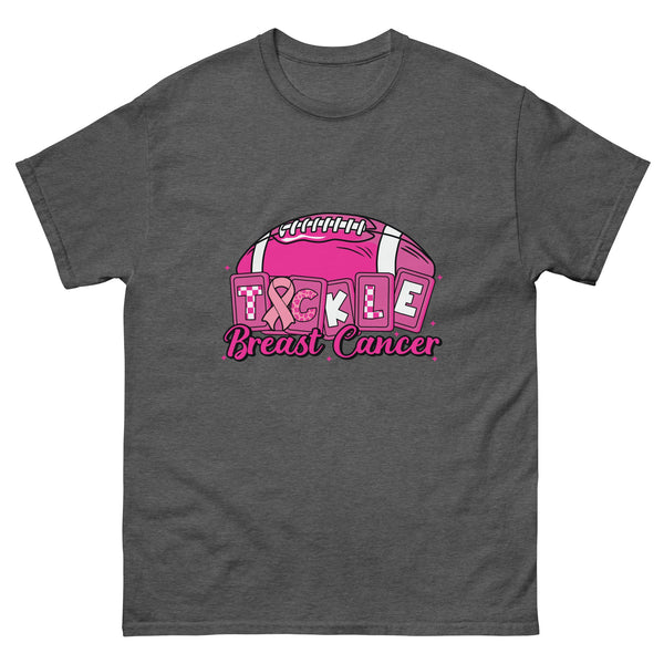 Breast Cancer Tackle Tee - JohnVsGBMDark HeatherS