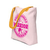 Breast Cancer Tote Bag - JohnVsGBMYellow