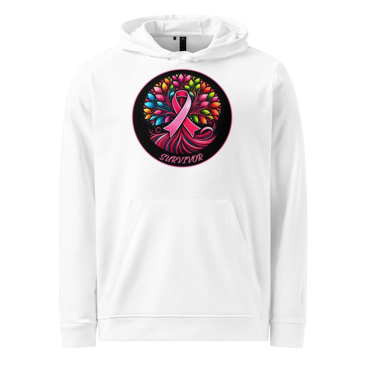 Breast Cancer Tree of Life Adidas Hoodie - JohnVsGBMWhiteS