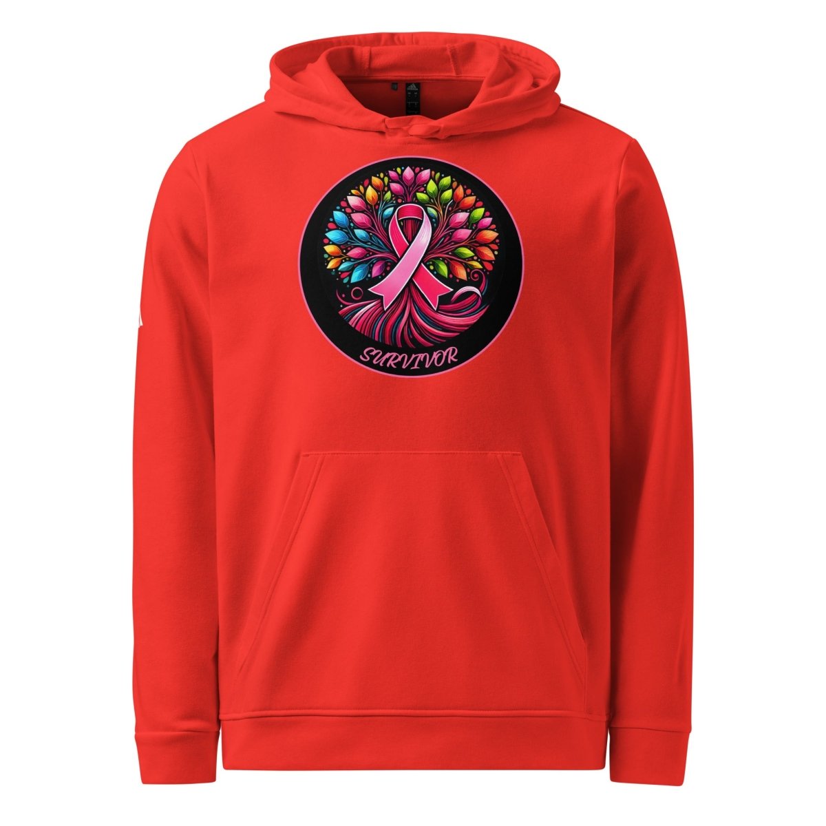 Breast Cancer Tree of Life Adidas Hoodie - JohnVsGBMRedS