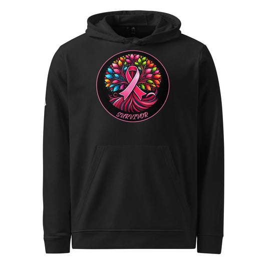 Breast Cancer Tree of Life Adidas Hoodie - JohnVsGBMBlackS