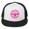 Breast Cancer Trucker Cap - JohnVsGBMBlack/ White/ Black