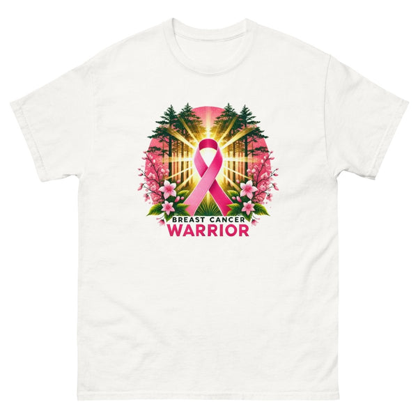 Breast Cancer Warrior Forest Tee - JohnVsGBMWhiteS