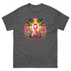 Breast Cancer Warrior Forest Tee - JohnVsGBMDark HeatherS