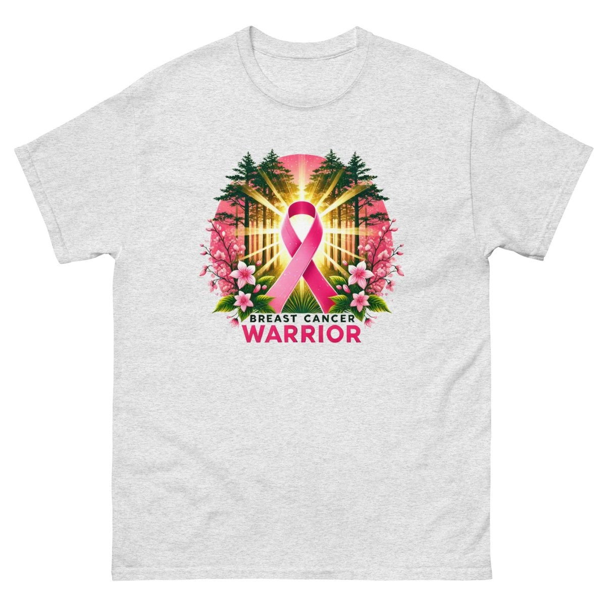 Breast Cancer Warrior Forest Tee - JohnVsGBMAshS