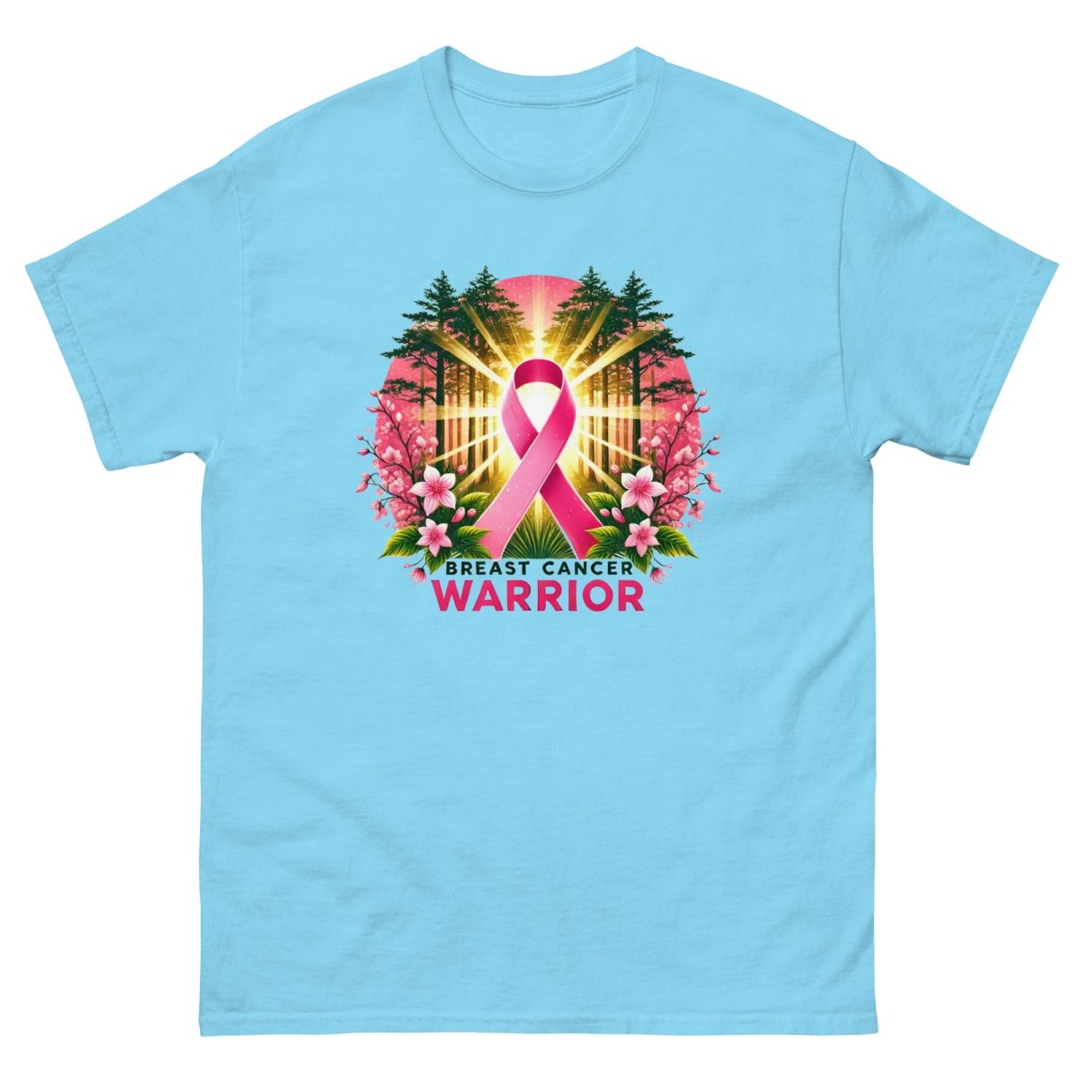 Breast Cancer Warrior Forest Tee - JohnVsGBMSkyS