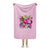 Breast Cancer Wear Pink Sherpa Blanket - JohnVsGBM37″×57″