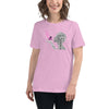 Breast Cancer Women's Butterfly Tee - JohnVsGBMHeather Prism LilacS