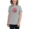 Breast Cancer Women's Cure Love Tee - JohnVsGBMAthletic HeatherS