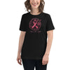 Breast Cancer Women's Cure Love Tee - JohnVsGBMBlackS