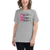 Breast Cancer Women's Faith Tee - JohnVsGBMAthletic HeatherS