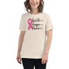 Breast Cancer Women's Faith Tee - JohnVsGBMHeather Prism NaturalS