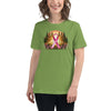 Breast Cancer Women's Forest Flower Tee - JohnVsGBMLeafS