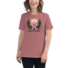 Breast Cancer Women's Forest Tee - JohnVsGBMHeather MauveS