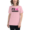 Breast Cancer Women's FU Tee - JohnVsGBMPinkS