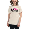 Breast Cancer Women's FU Tee - JohnVsGBMHeather Prism NaturalS