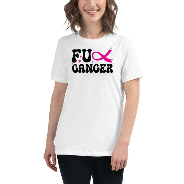 Breast Cancer Women's FU Tee - JohnVsGBMWhiteS