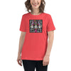 Breast Cancer Women's Gray Gnome Tee - JohnVsGBMHeather RedS