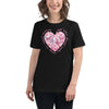 Breast Cancer Women's Heart Tee - JohnVsGBMBlackS