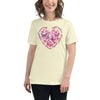 Breast Cancer Women's Heart Tee - JohnVsGBMCitronS